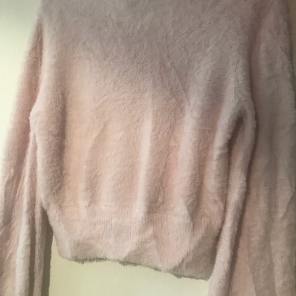 Sunday Best beautiful blush pink comfortable sweater size M - Picture 2 of 7